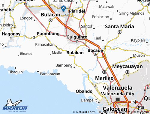 MICHELIN Bulakan map - ViaMichelin