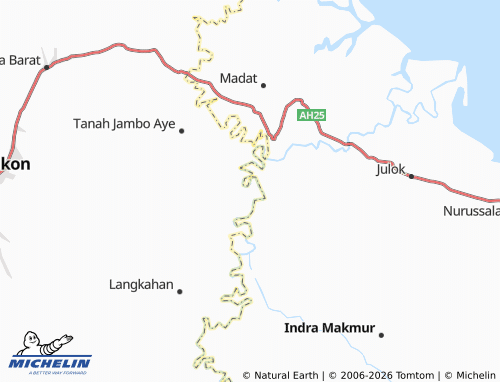 MICHELIN Matang Rubek map - ViaMichelin