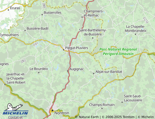 MICHELIN-Landkarte Laubanie - ViaMichelin