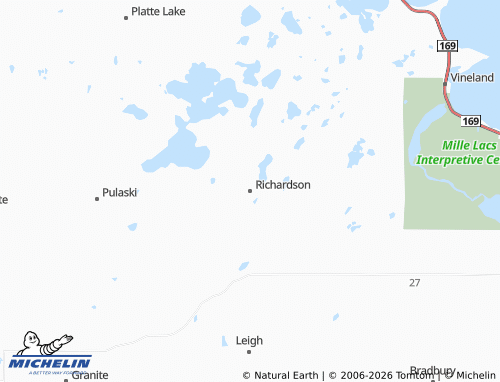 Mappa MICHELIN Richardson - ViaMichelin