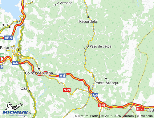 Mapa MICHELIN Bóveda - ViaMichelin