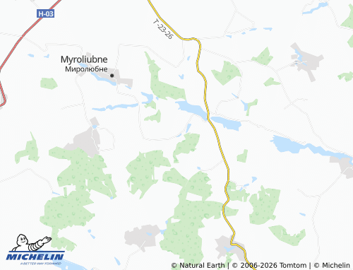 Carte MICHELIN Morozivka - ViaMichelin