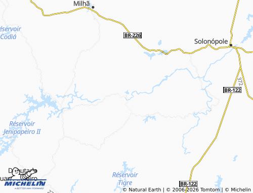 Carte MICHELIN Assunção - ViaMichelin