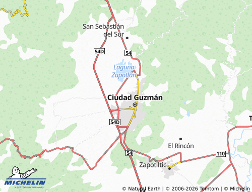 Mapa MICHELIN La Nueva Luz - ViaMichelin