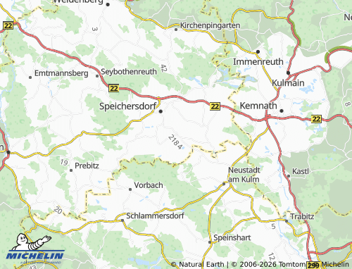 MICHELIN Plössen map - ViaMichelin