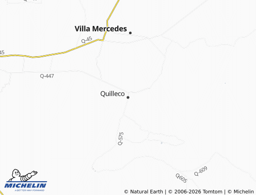 MICHELIN Quilleco map - ViaMichelin