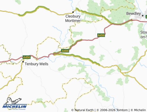 Carte MICHELIN Lindridge - ViaMichelin