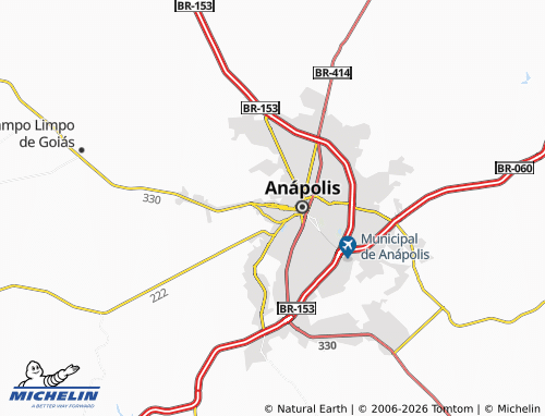 Mappa MICHELIN Vila Calixto Abrão - ViaMichelin