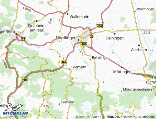 Mapa MICHELIN Herkheim - ViaMichelin