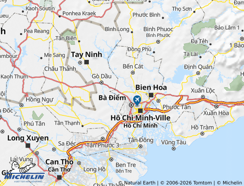 Mappa MICHELIN Củ Chi - ViaMichelin