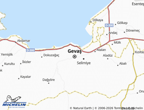 MICHELIN Karşıyaka map - ViaMichelin