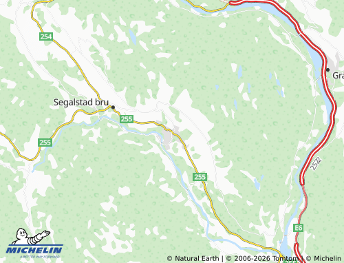 MICHELIN-Landkarte Follebu - ViaMichelin