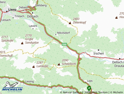 Mapa MICHELIN Oberpirkach - ViaMichelin