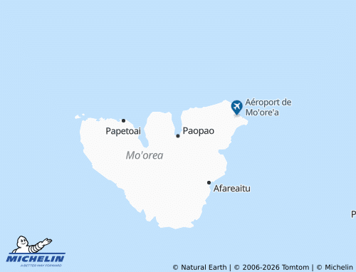 MICHELIN Paopao map - ViaMichelin