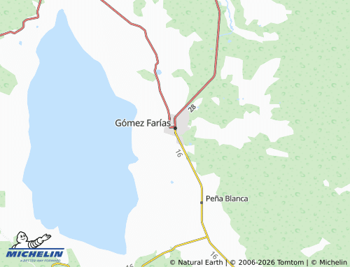 MICHELIN Socorro Rivera map - ViaMichelin
