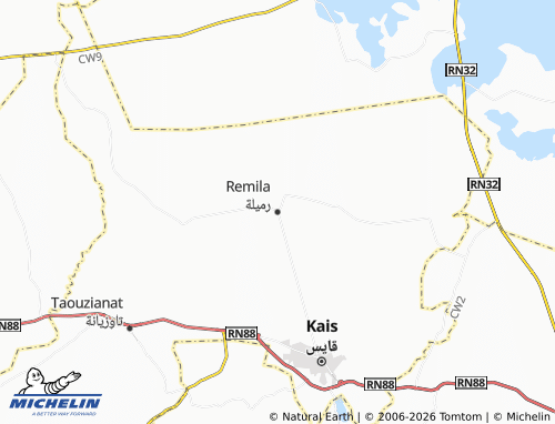 Mapa MICHELIN Rameelah - ViaMichelin