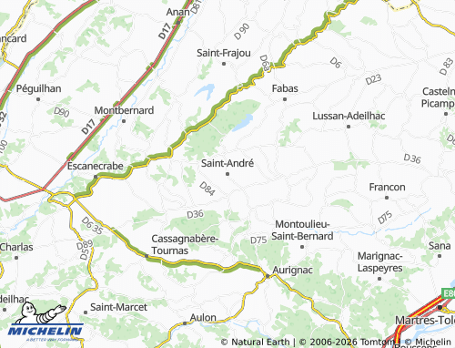 Mappa MICHELIN Saint-André - ViaMichelin