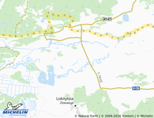 Mappa MICHELIN Senchytsi - ViaMichelin