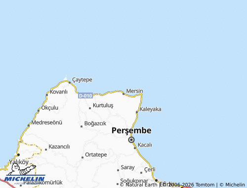 Mappa MICHELIN Mersin - ViaMichelin