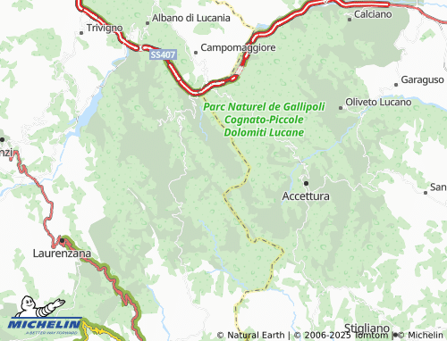 MICHELIN Abetina map - ViaMichelin