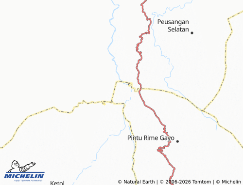 Mapa MICHELIN Pantan Lah - ViaMichelin