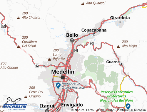 Kaart MICHELIN Andalucía - ViaMichelin