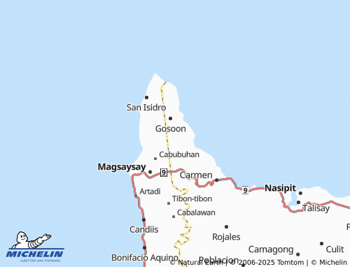 MICHELIN San Agustin map - ViaMichelin