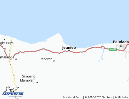 MICHELIN Lancok Ulim map - ViaMichelin