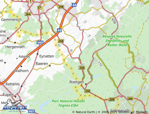 MICHELIN Schmithof map - ViaMichelin