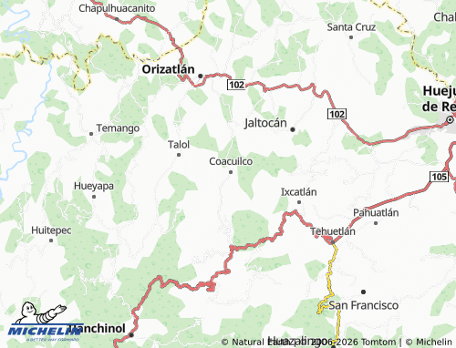 Mappa MICHELIN Florida - ViaMichelin