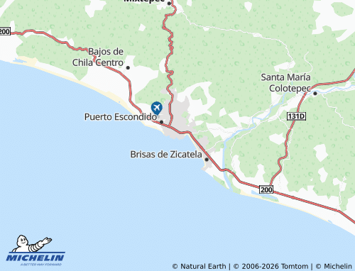 MICHELIN Hidalgo map - ViaMichelin