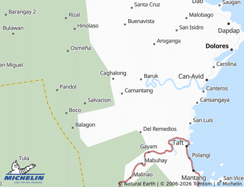 MICHELIN Camantang map - ViaMichelin