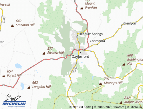 MICHELIN Eganstown map - ViaMichelin