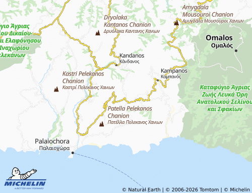 Mappa MICHELIN Temenia - ViaMichelin