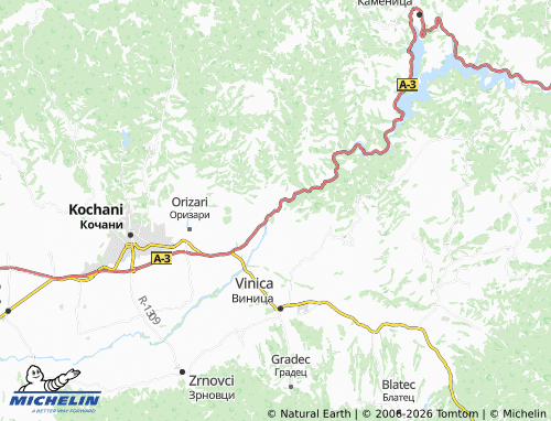 Mapa MICHELIN Istibanja - ViaMichelin