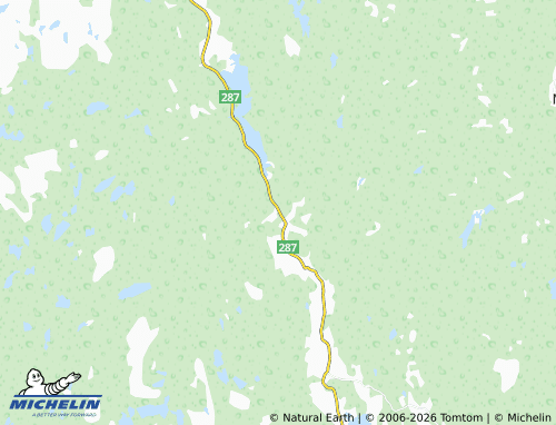 MICHELIN Nedre Eggedal map - ViaMichelin