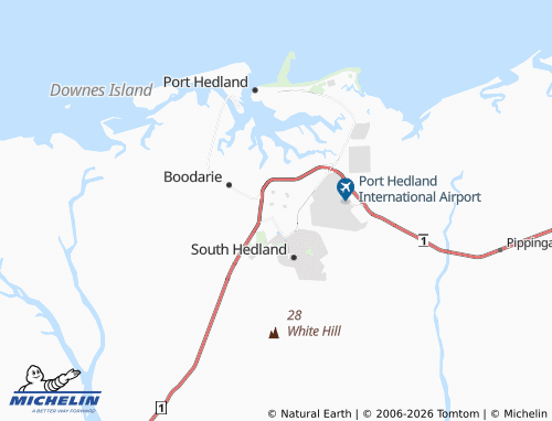MICHELIN Wedgefield map - ViaMichelin