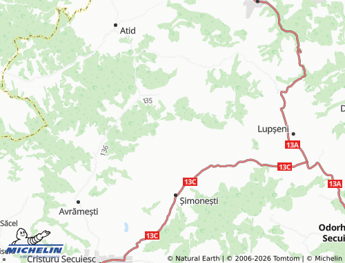 Mappa MICHELIN Turdeni - ViaMichelin