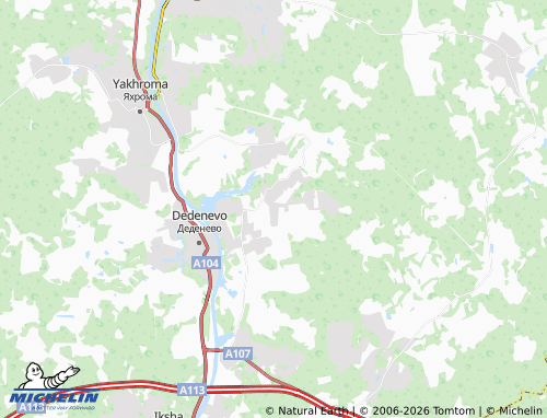 Carte MICHELIN Mineyevo - ViaMichelin
