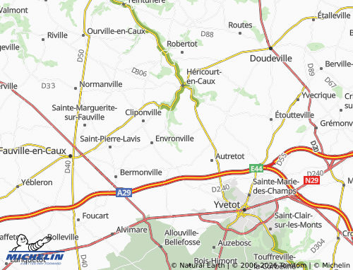 Mapa MICHELIN Rocquefort - ViaMichelin
