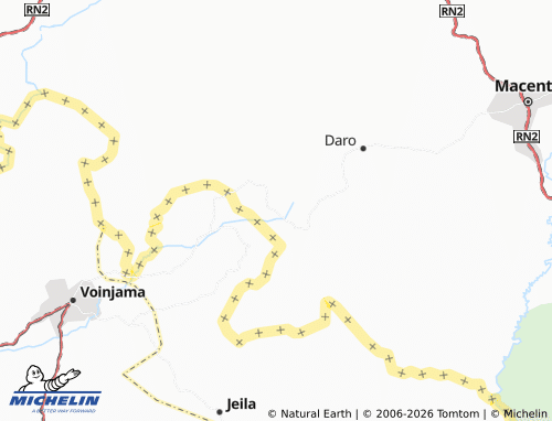 MICHELIN Moidiaro map - ViaMichelin