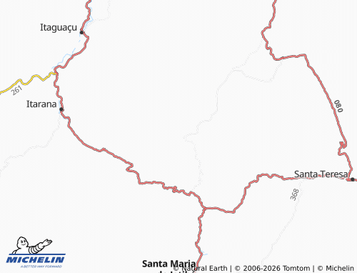 Mapa MICHELIN Alto Santa Maria - ViaMichelin