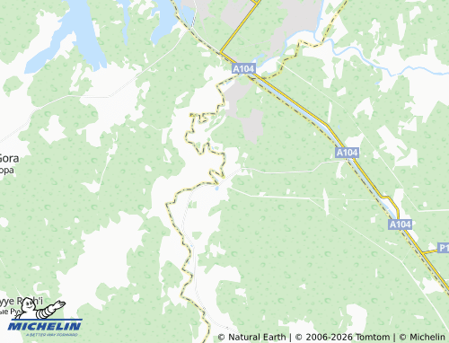 Carte MICHELIN Mishukovo - ViaMichelin