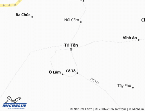 Mapa MICHELIN Núi Tô - ViaMichelin