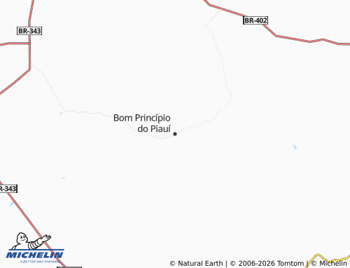 Mapa MICHELIN Bom Princípio do Piauí - ViaMichelin