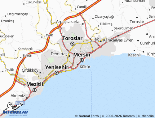 Mappa MICHELIN Mahmudiye - ViaMichelin