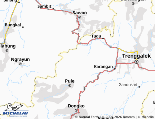 MICHELIN-Landkarte Sukokidul - ViaMichelin