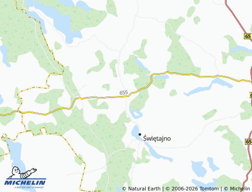MICHELIN Dunajek map - ViaMichelin