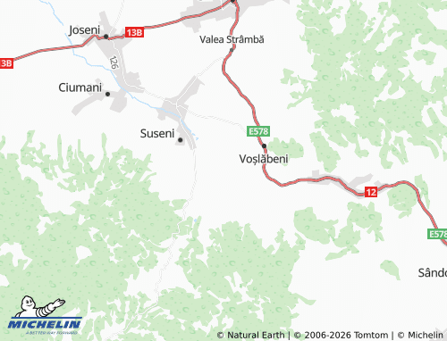 Mappa MICHELIN Senetea - ViaMichelin