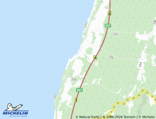 MICHELIN-Landkarte Kabli - ViaMichelin